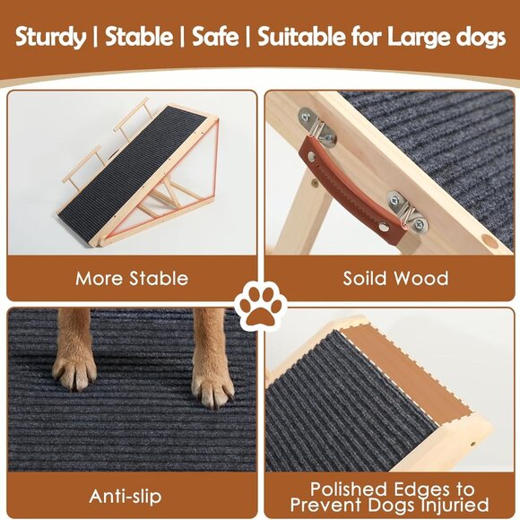 Update Dog Ramp for Bed, 47.2" - Picture 6 of 9